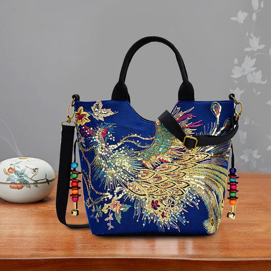 [Fashion Satchel] Retro Style Wo &