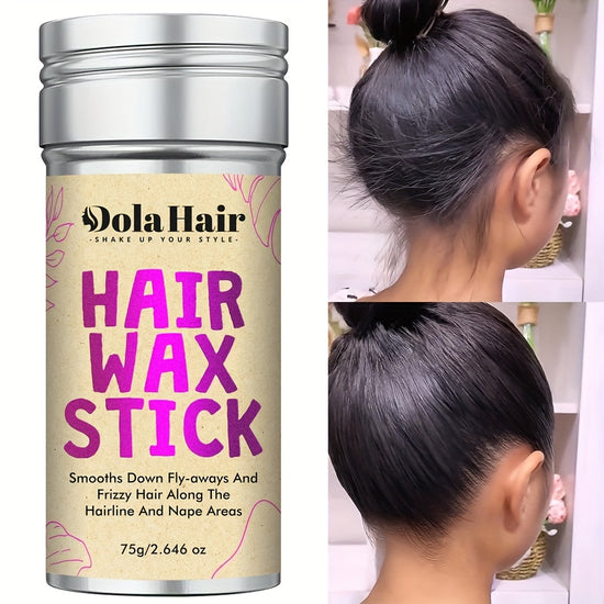 [2.7oz Hair Wax] Non-Greasy Hair Wax Stick 2.7oz | For Flyaways, Edge Control, Frizz Hair, Youngsters | Hair Slick Stick, Styling Cream