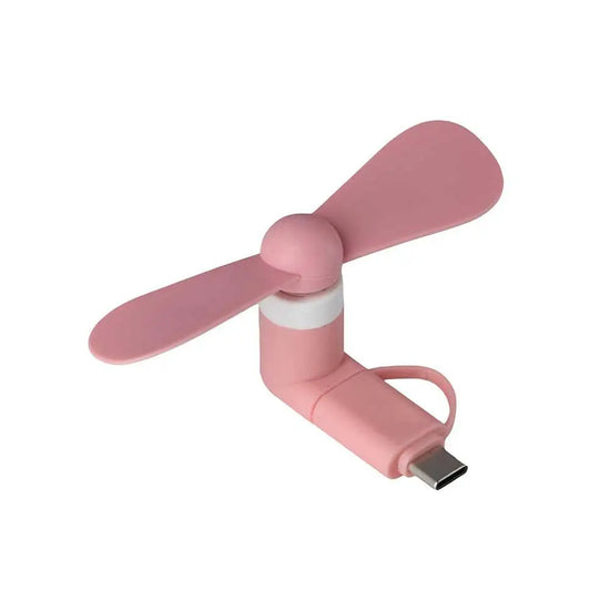 Travel Type C USB Fan Micro USB For Android Portable Usb Fan Cooling Cooler Fan Cooler for Mobile Phone