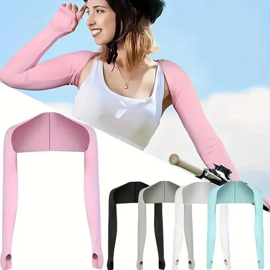 Golf Sunscreen Shawl Sleeves Outdoor Cycling Shoulders Women&